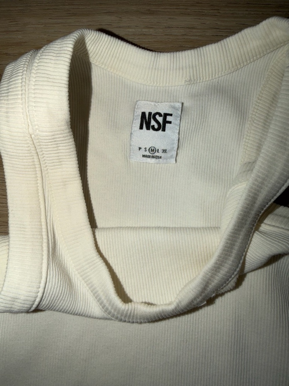 NSF Dien Ribbed Tank Top - Picture 5 of 7